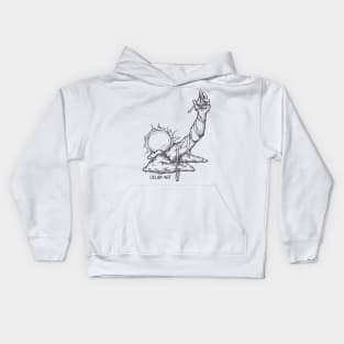 Sun God - Deuby Art Kids Hoodie